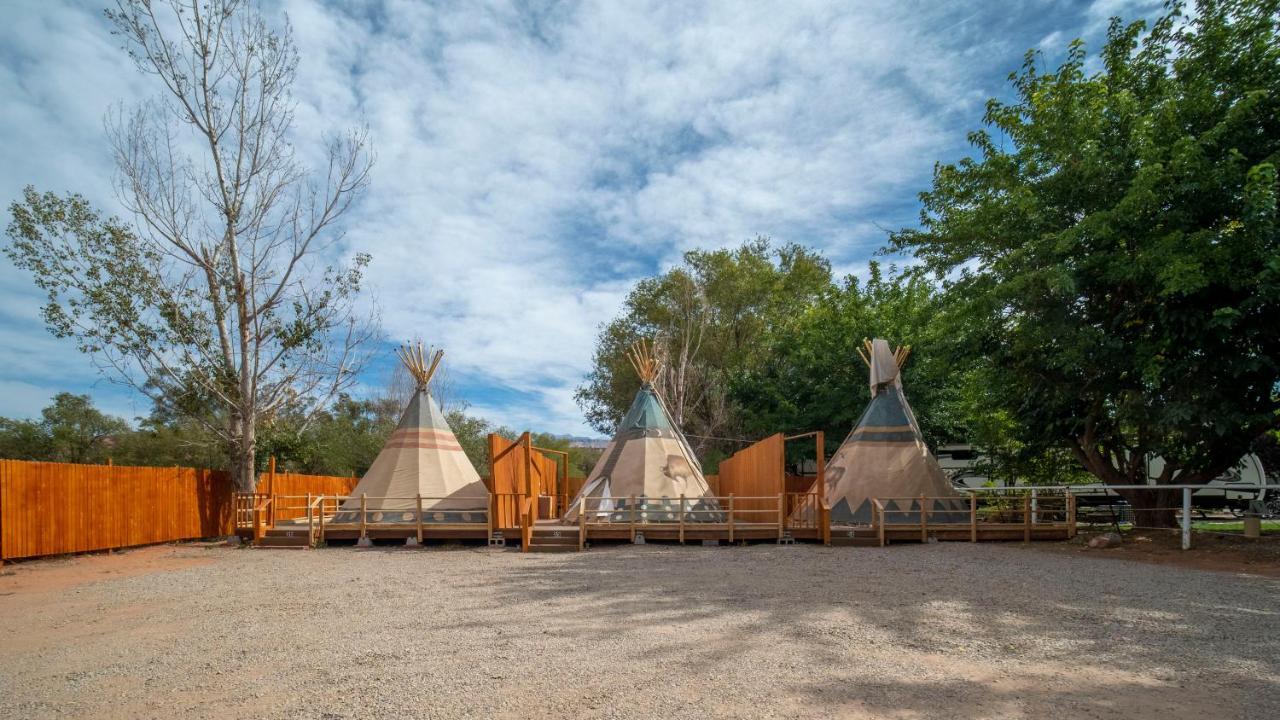 Ok Rv Park Glamping Tipi Ok56 Hotell Moab Exteriör bild